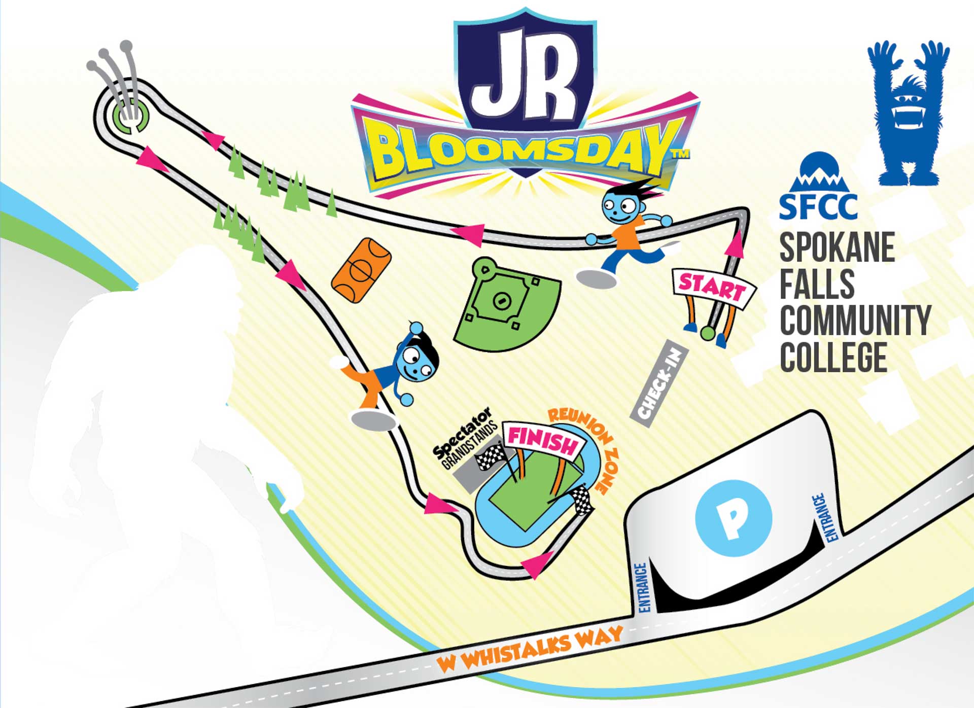 Junior Bloomsday Map