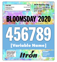 Personalized Race Bib for 2020