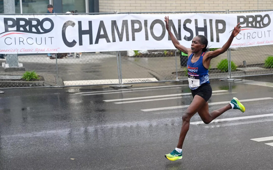 Sarah Naibei pulls away from Kasanesh Ayenew Baze to win Bloomsday women’s elite race